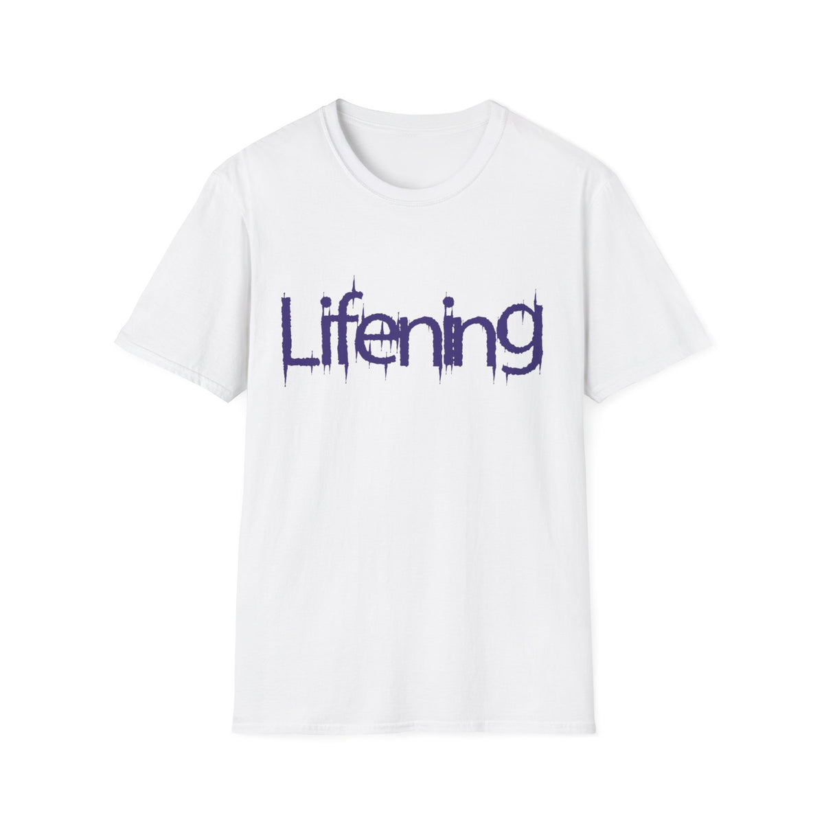 Purple Lifening Logo T-Shirt