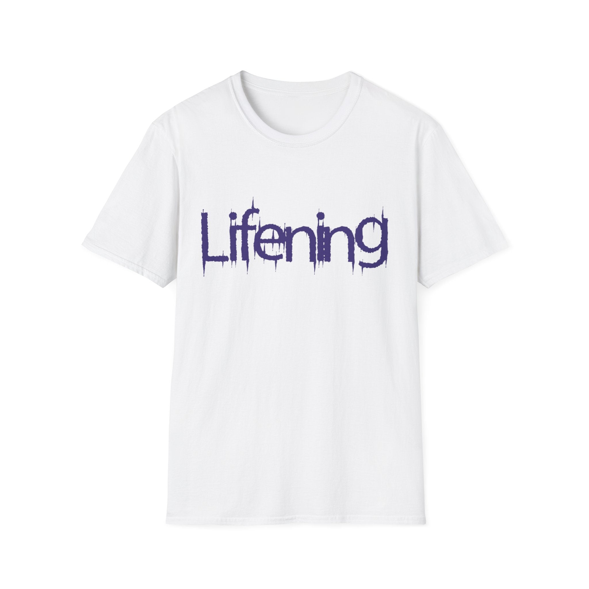 Purple Lifening Logo T-Shirt