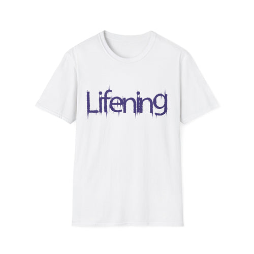 Purple Lifening Logo T-Shirt