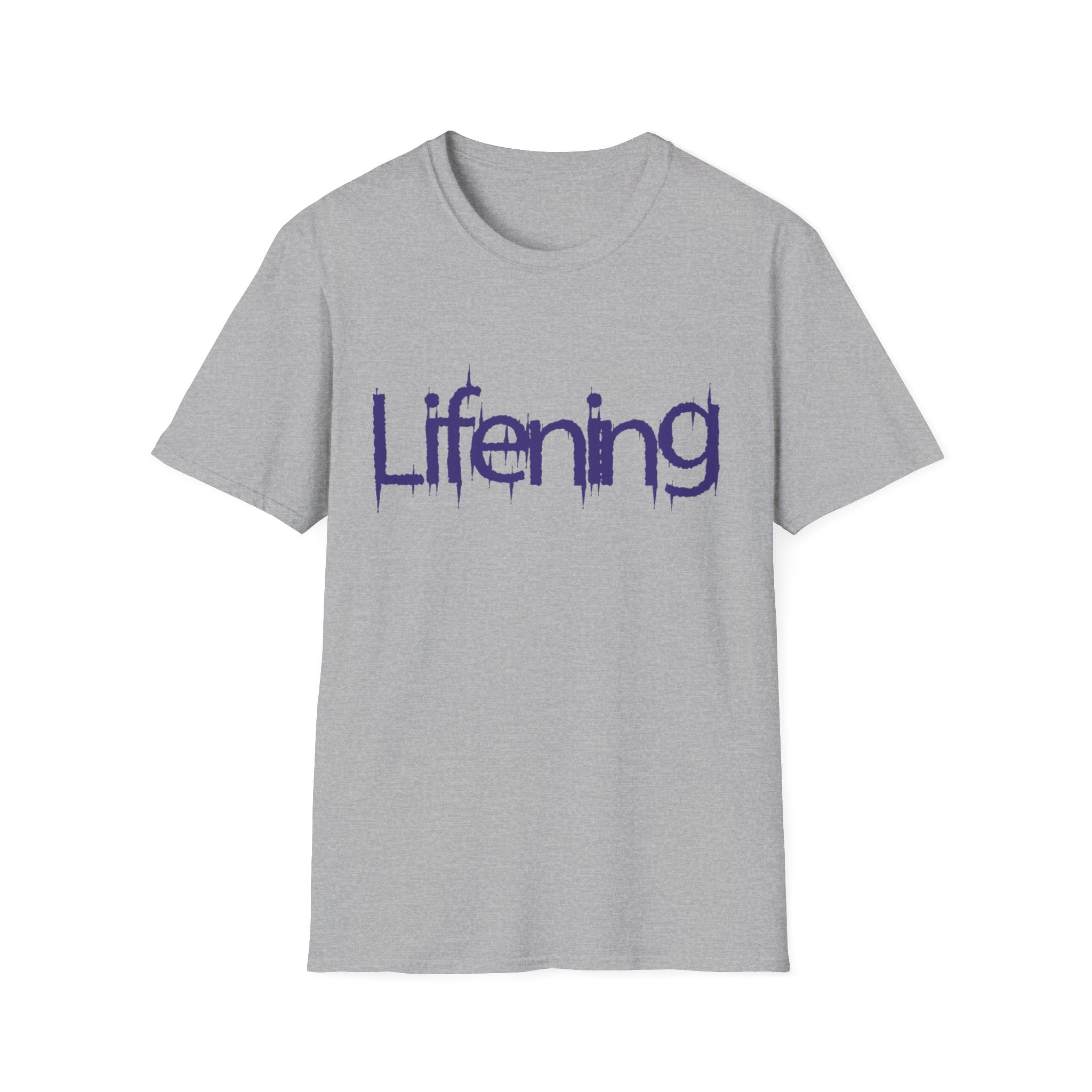 Purple Lifening Logo T-Shirt