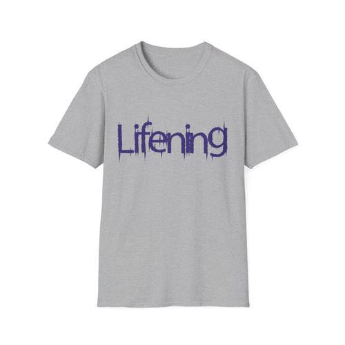 Purple Lifening Logo T-Shirt