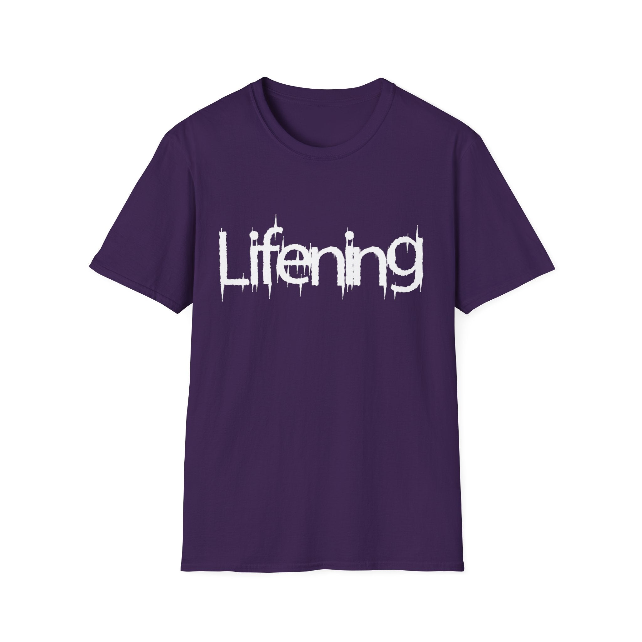 White Lifening Logo T-Shirt (Multiple Colors Avail)