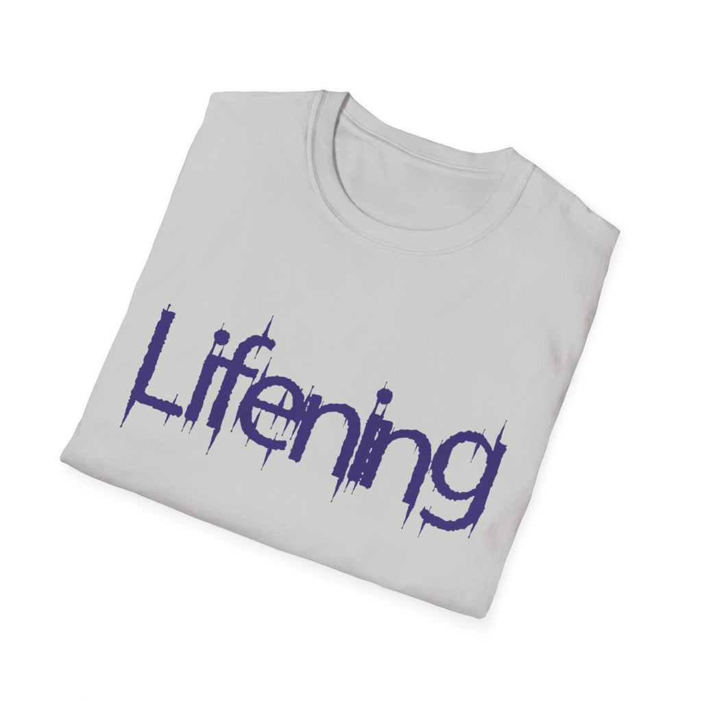 Purple Lifening Logo T-Shirt