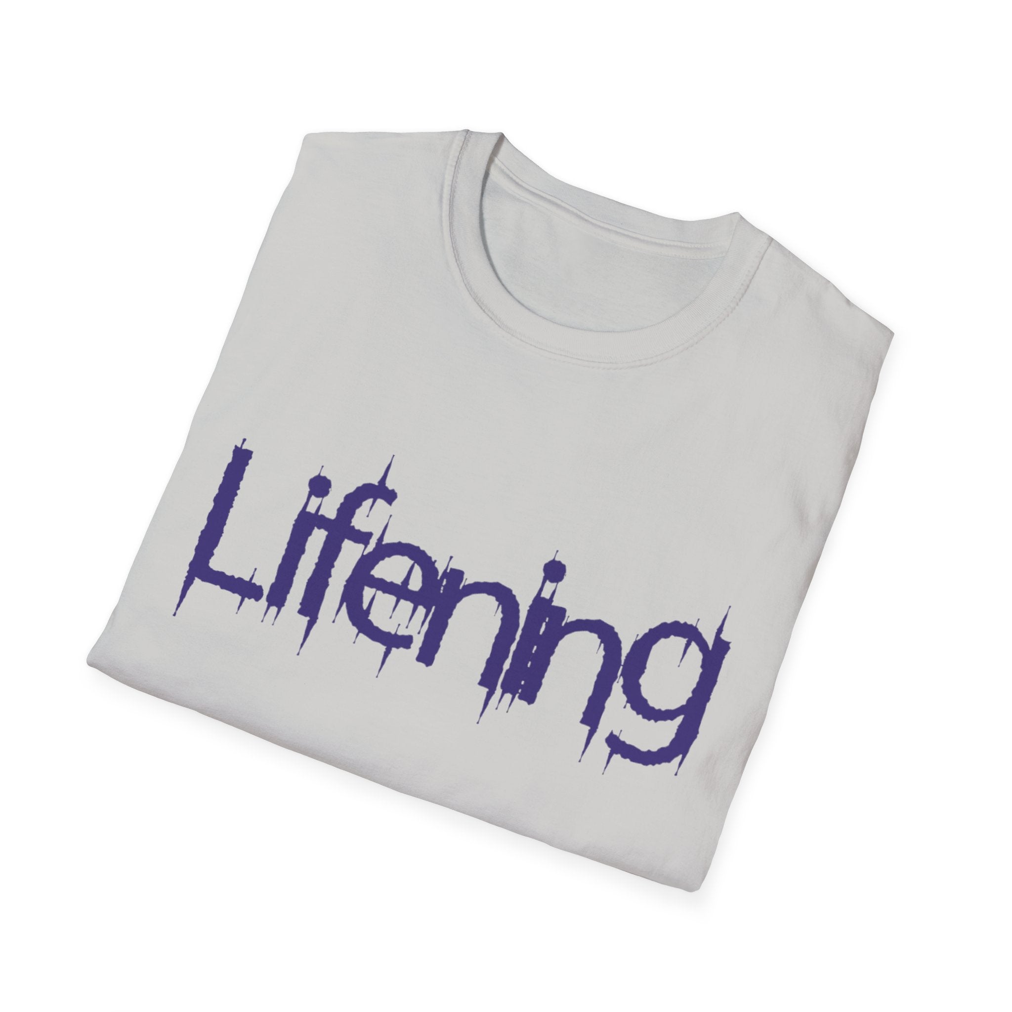 Purple Lifening Logo T-Shirt